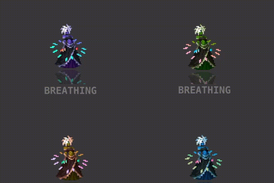 35 RPG Character Asset Pack - Humanoid Magic Casters