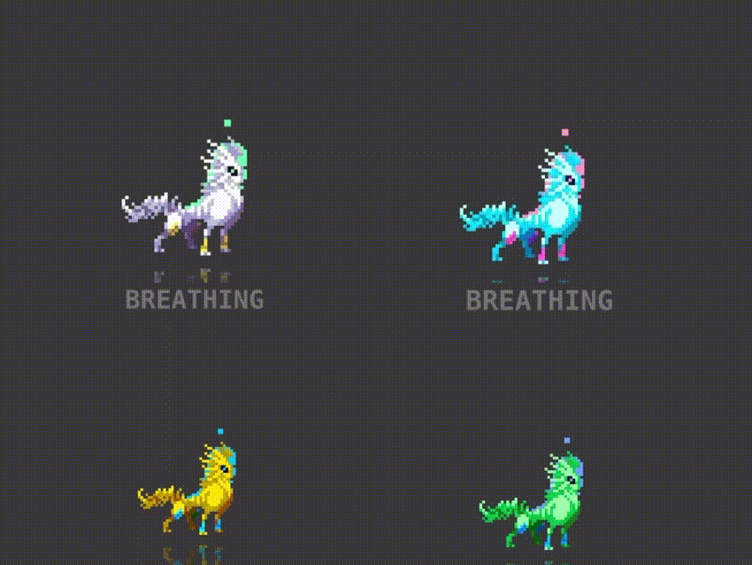 20 RPG Character Asset Pack - Elemental Creatures