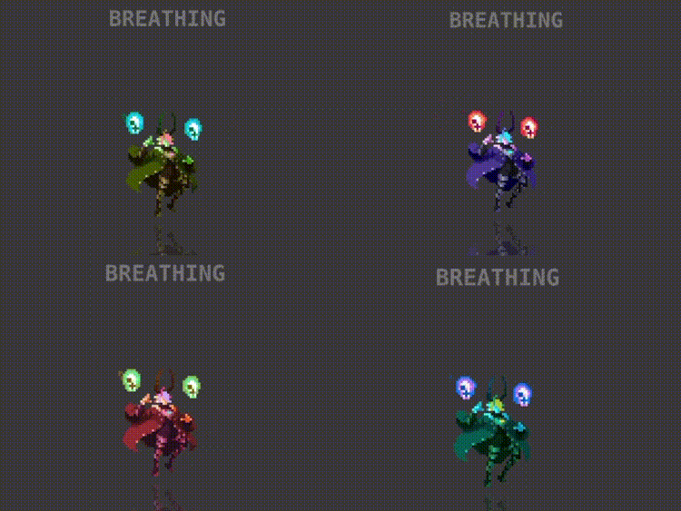 35 RPG Character Asset Pack - Humanoid Magic Casters