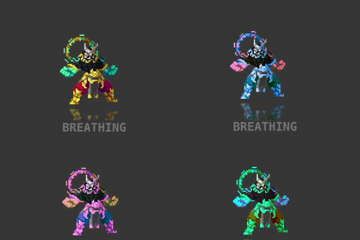 25 Animated Pixel Art RPG Character Pack - Humanoid Fighters