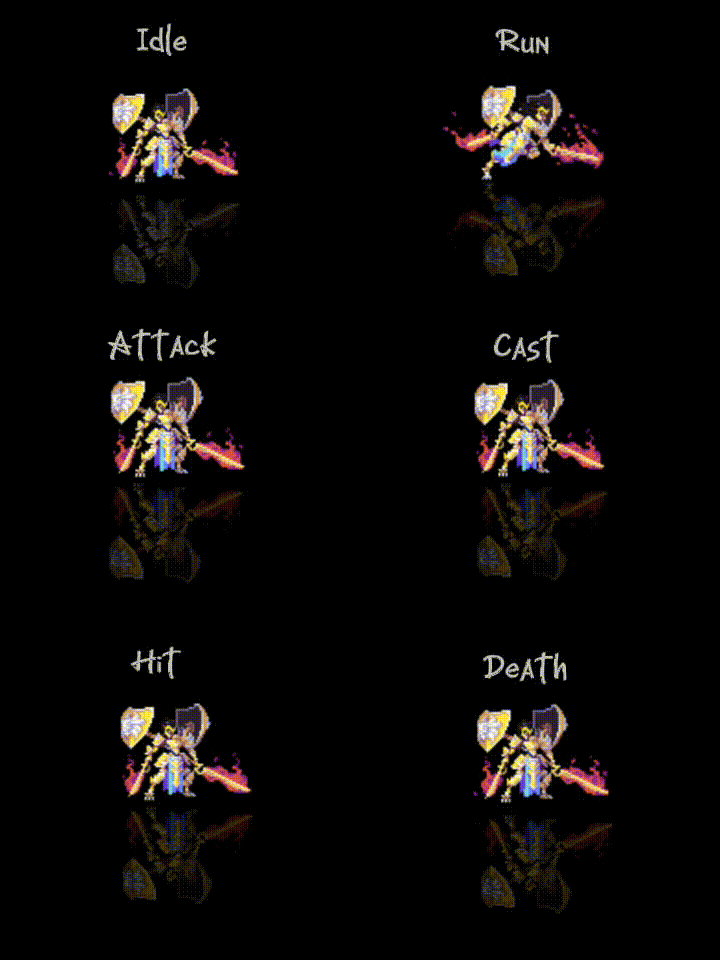 10 Animated RPG Character Asset Pack