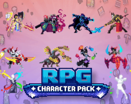 10 Animated RPG Character Asset Pack
