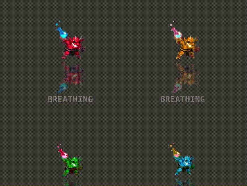 15 RPG Character Asset Pack - Small Enemy Creatures