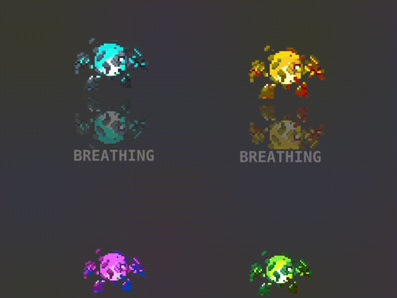 20 RPG Character Asset Pack - Elemental Creatures