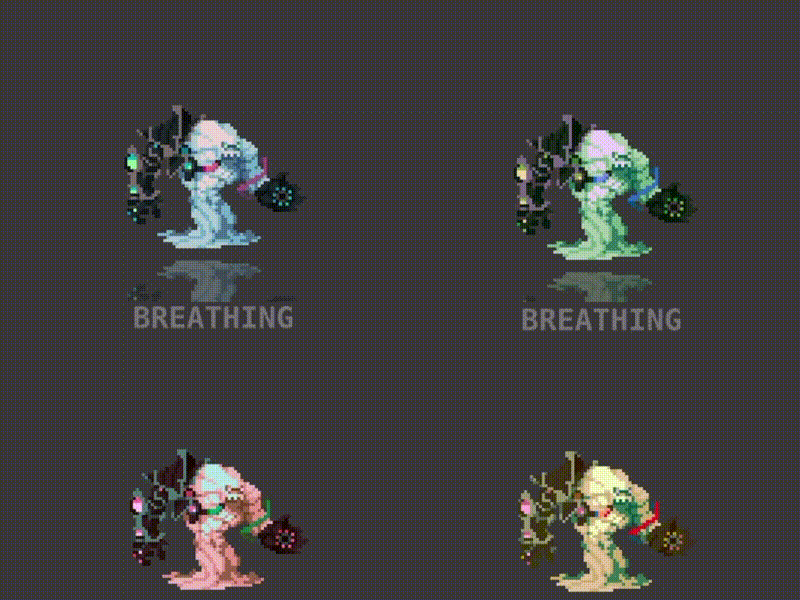 20 RPG Character Asset Pack - Elemental Creatures