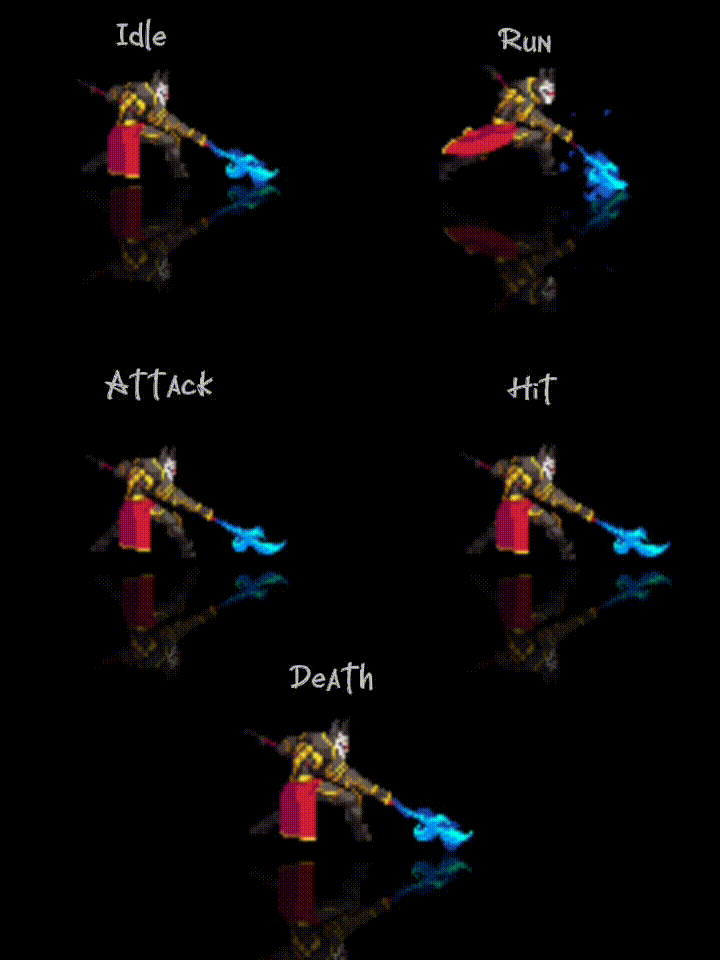 10 Animated RPG Character Asset Pack