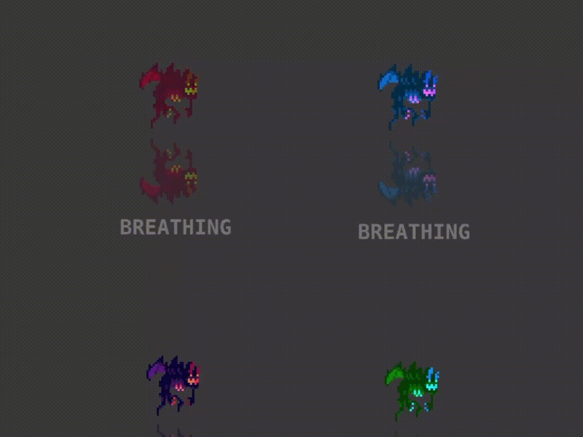 15 RPG Character Asset Pack - Small Enemy Creatures