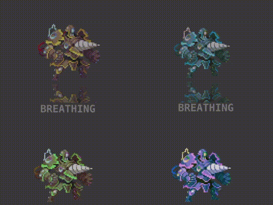 25 Animated Pixel Art RPG Character Pack - Humanoid Fighters