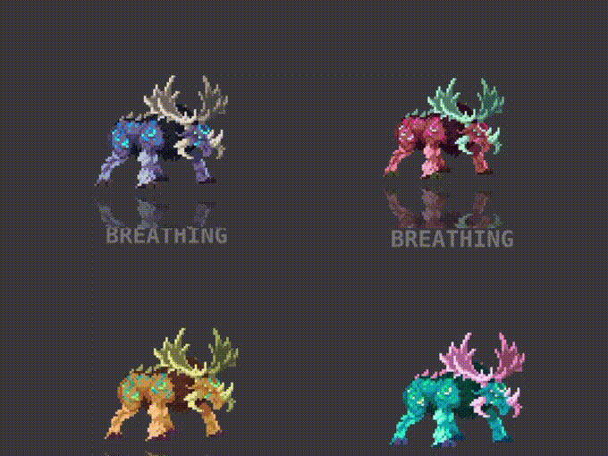 25 RPG Character Asset Pack - Animals