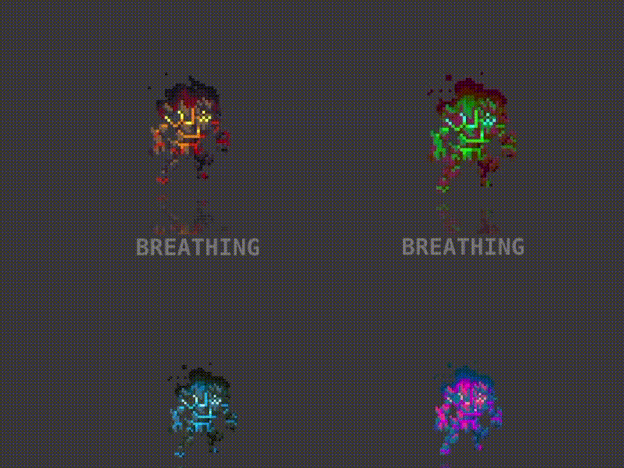 15 RPG Character Asset Pack - Small Enemy Creatures