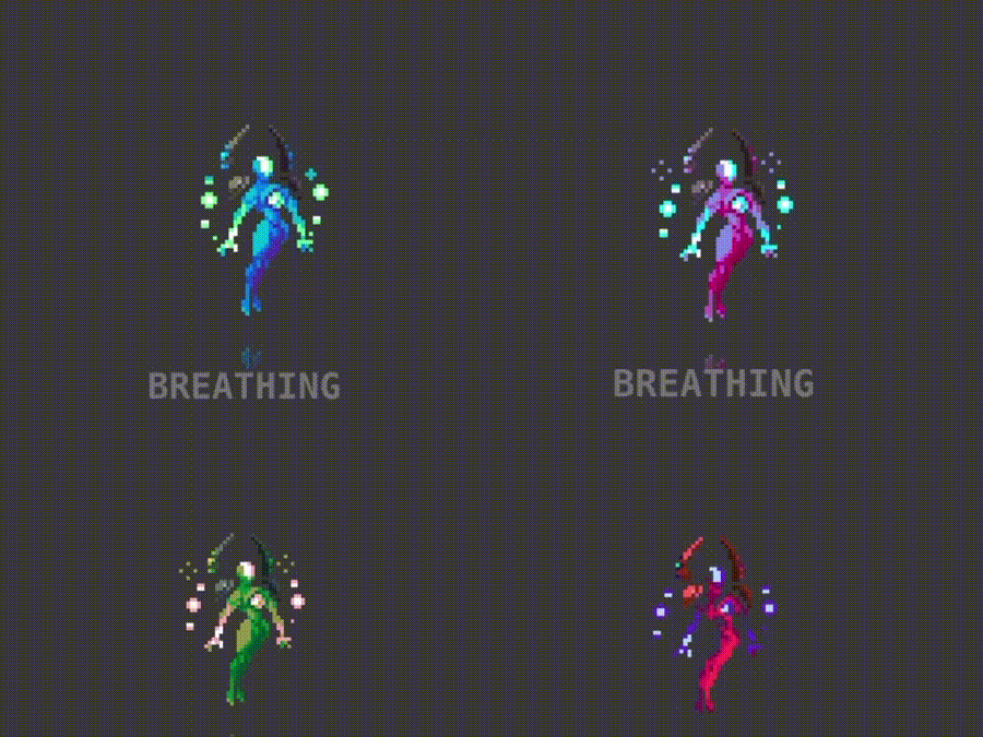 35 RPG Character Asset Pack - Humanoid Magic Casters