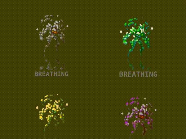 20 RPG Character Asset Pack - Elemental Creatures