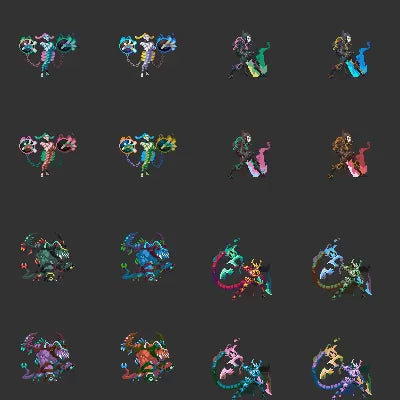 30 RPG Character Asset Pack - Monsters