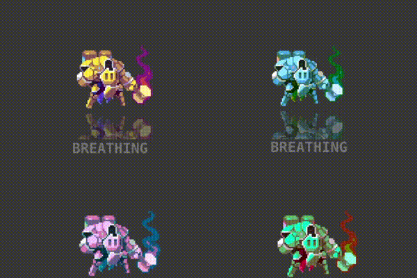 25 Animated Pixel Art RPG Character Pack - Humanoid Fighters