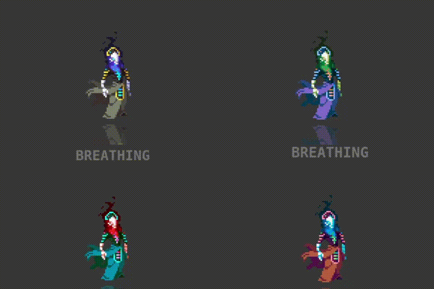 35 RPG Character Asset Pack - Humanoid Magic Casters