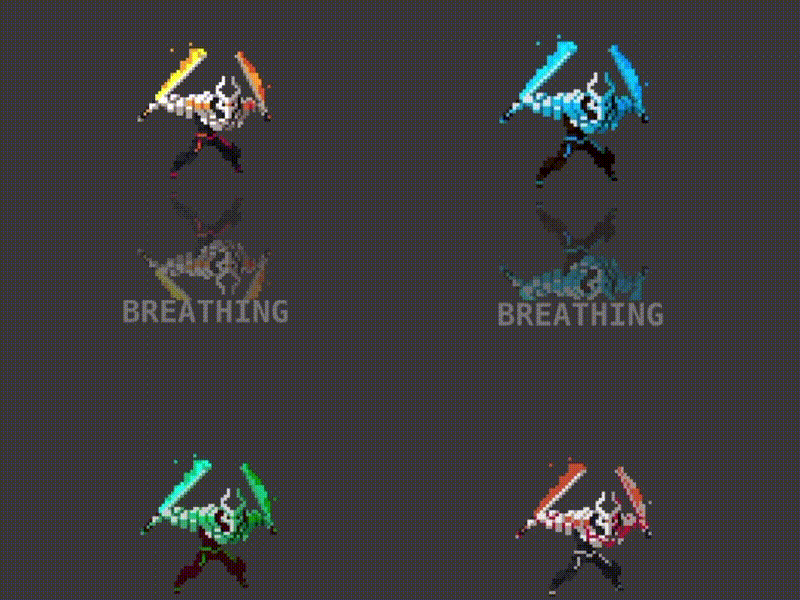 20 Animated Pixel Art RPG Character Pack - Humanoids with Weapons