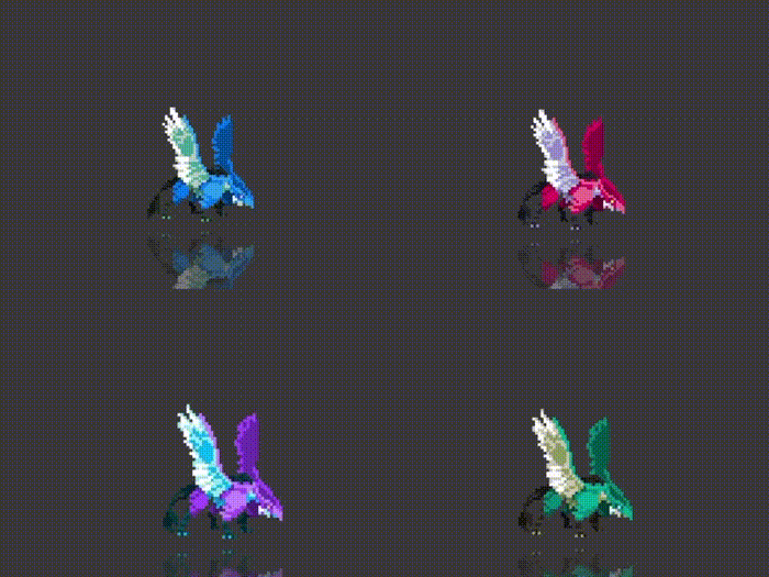 20 RPG Character Asset Pack - Elemental Creatures